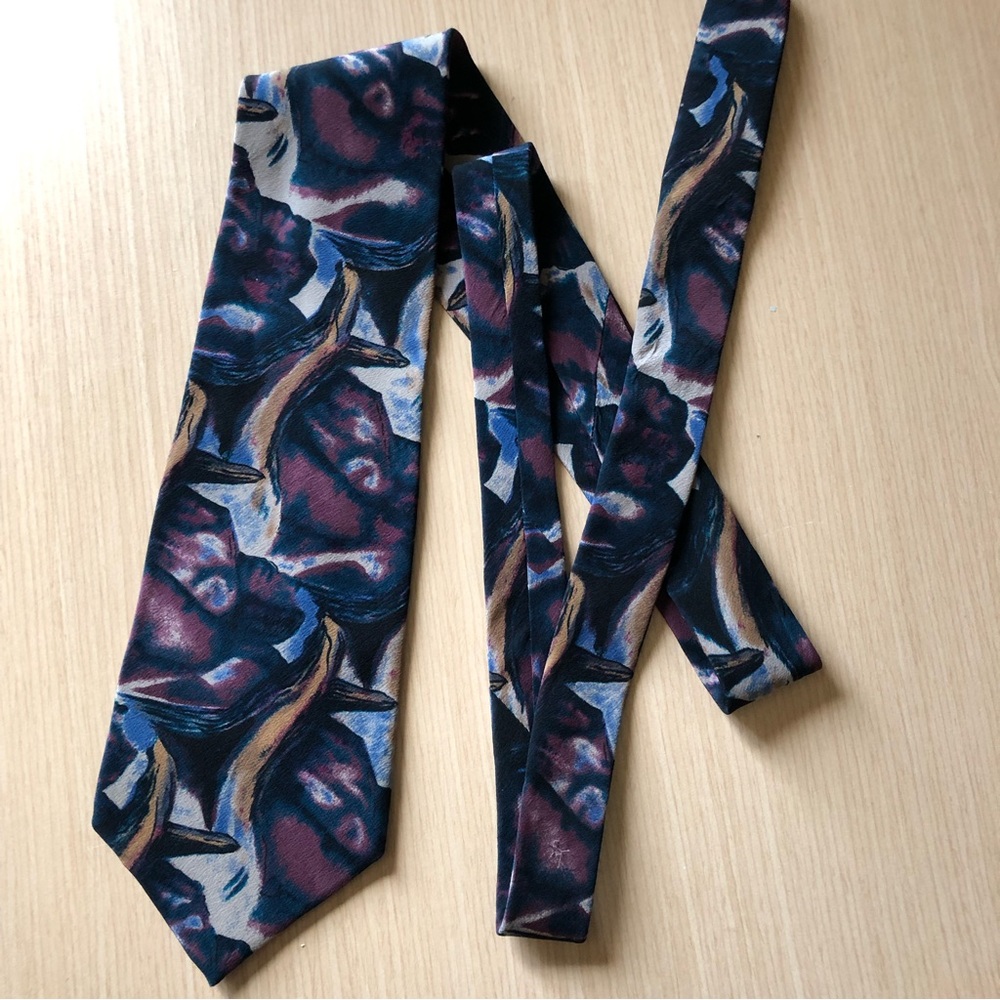 💕2/$30 💕J. Garcia Abstract 100% Silk Tie